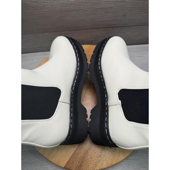 MIA Women's White dru platform bootie new 6 - Picture 7 of 8